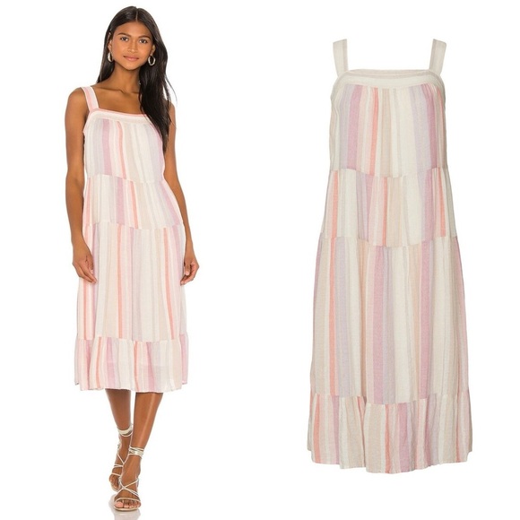 Rails Amaya Tiered Striped Dress - XS - Picture 1 of 11
